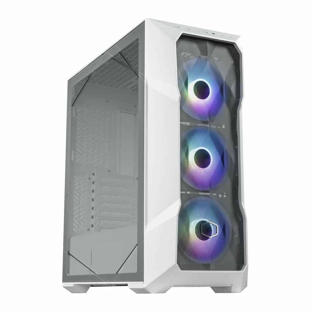 Cooler Master MasterBox TD500 Mesh V2 White ARGB E-ATX PC Case